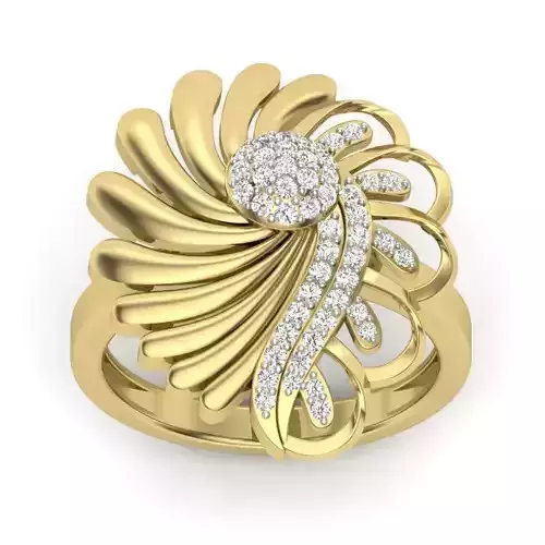 Women ring 3dm Render details