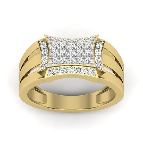 men ring 3dm Render details 3D print model