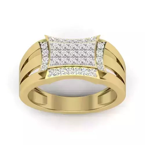 men ring 3dm Render details