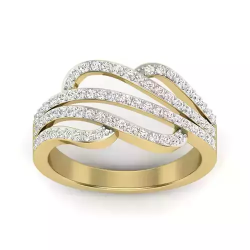 Women ring 3dm Render details