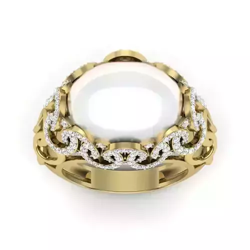 Women ring 3dm Render details