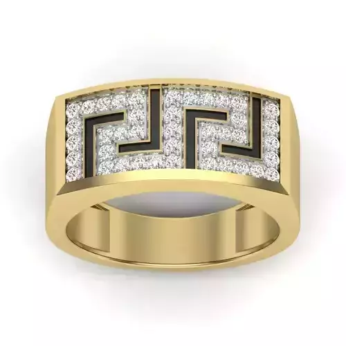 Men ring 3dm Render details