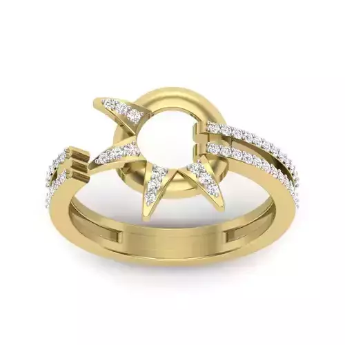 Women ring 3dm Render details