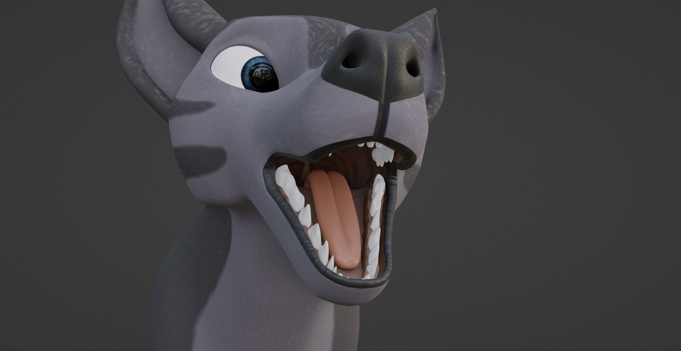 Niju Wolf 3D model_63