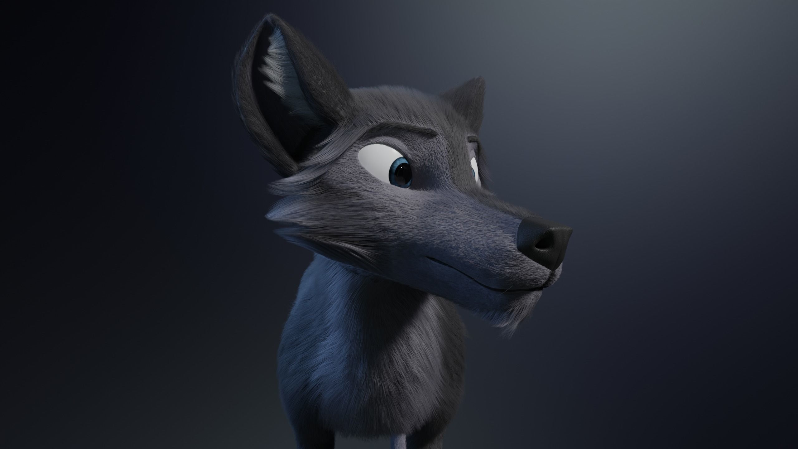 Niju Wolf 3D model_17