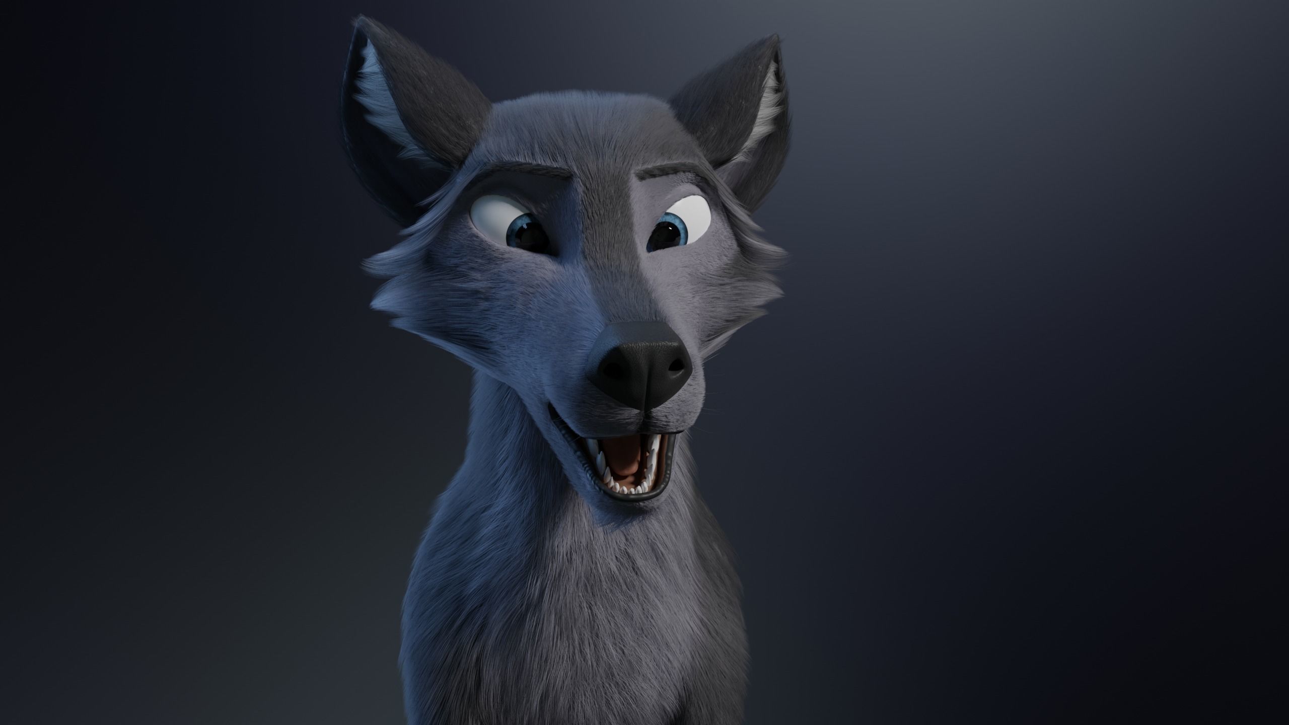 Niju Wolf 3D model_29
