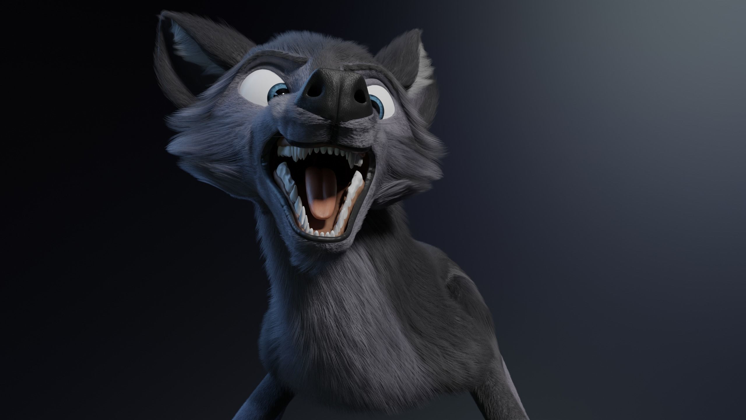 Niju Wolf 3D model_25