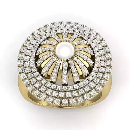 Women ring 3dm Render details