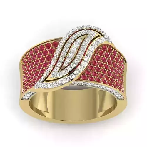 Women ring 3dm Render details