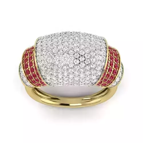 Women ring 3dm Render details