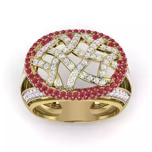 Women ring 3dm Render details