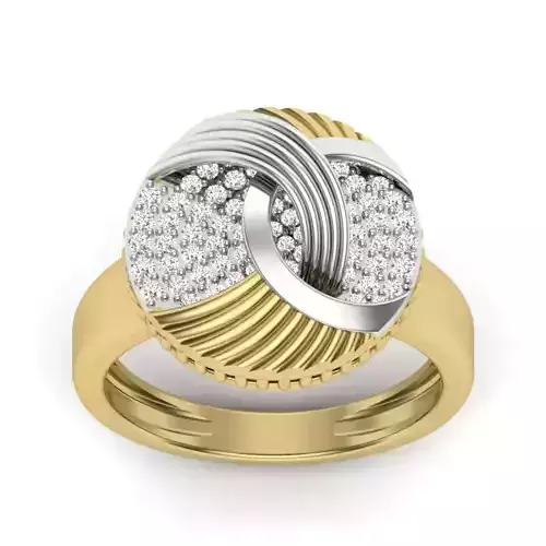Women designer ring 3dm Render details