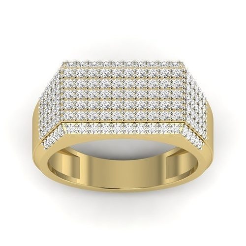 men ring 3dm Render details 3D print model
