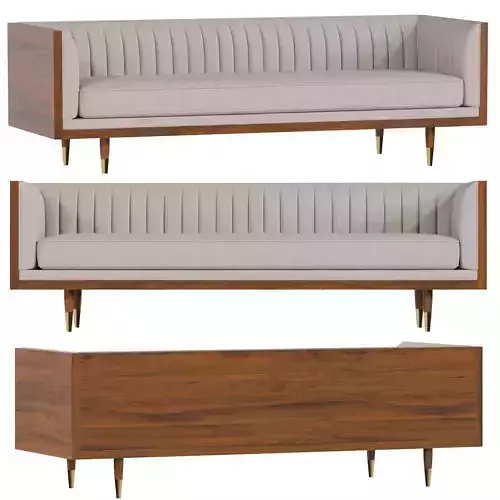 Woodlinea 87 Fabric Sofa