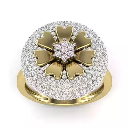 Women ring 3dm Render details