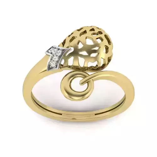 Women ring 3dm Render details