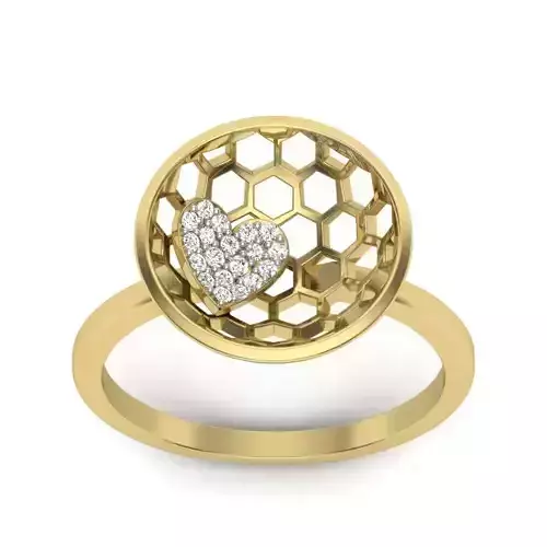 Women ring 3dm Render details