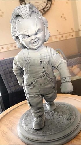 CHUCKY statue 3D print model