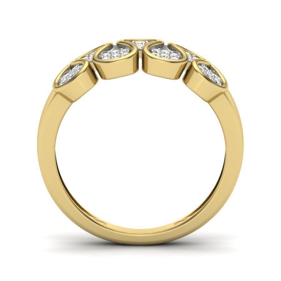 Women ring 3dm Render details 3D print model_10