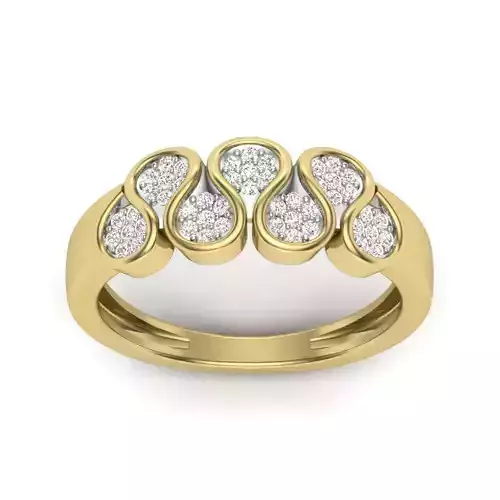 Women ring 3dm Render details