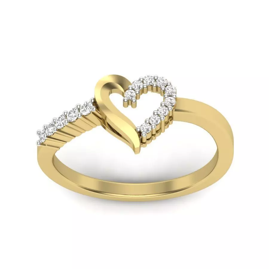 Women ring 3dm Render details 3D print model_0