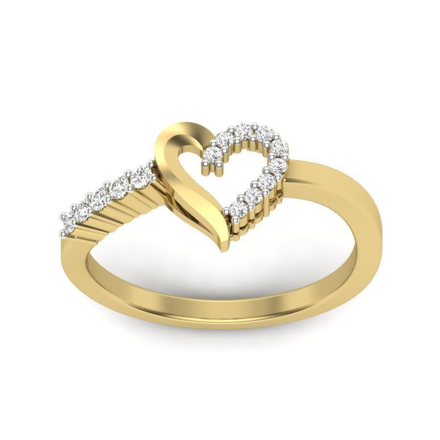 Women ring 3dm Render details 3D print model_7
