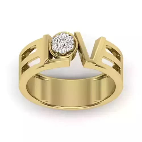 Women ring 3dm Render details