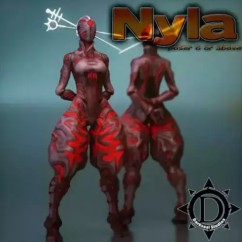 Nyla Character 3D model