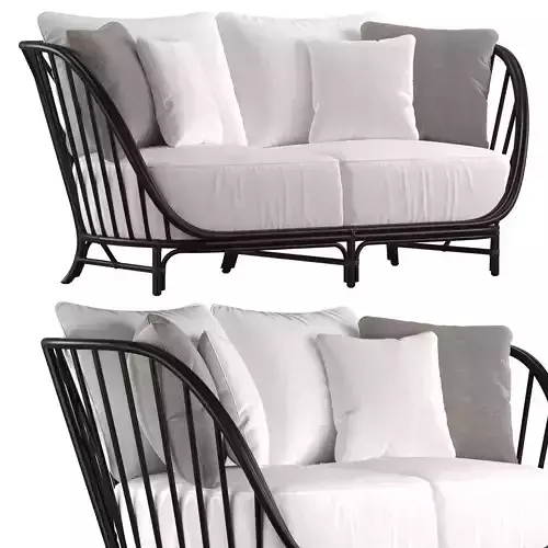 KYOTO ALU SOFA 2 SEAT