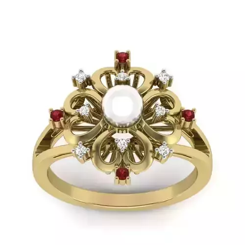 Women ring 3dm Render details