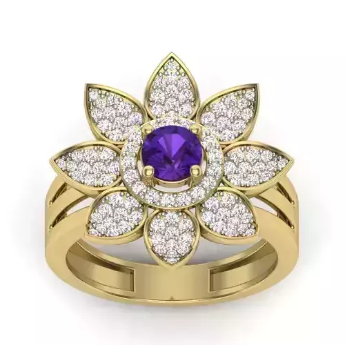 Women ring 3dm Render details