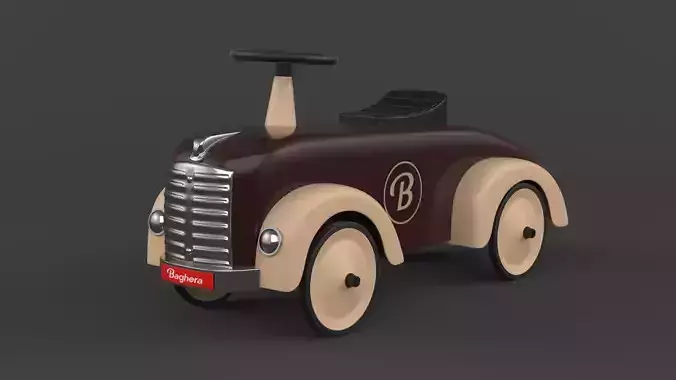 Retro Push Car