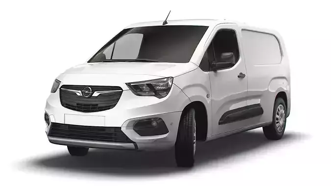 Opel E Combo LWB Limited Edition Van 2022 3D model
