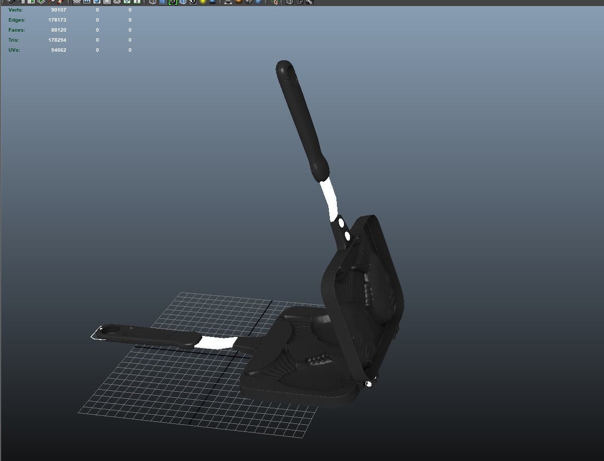 Fish Shape Cookie Maker 3D Model 3D model_14