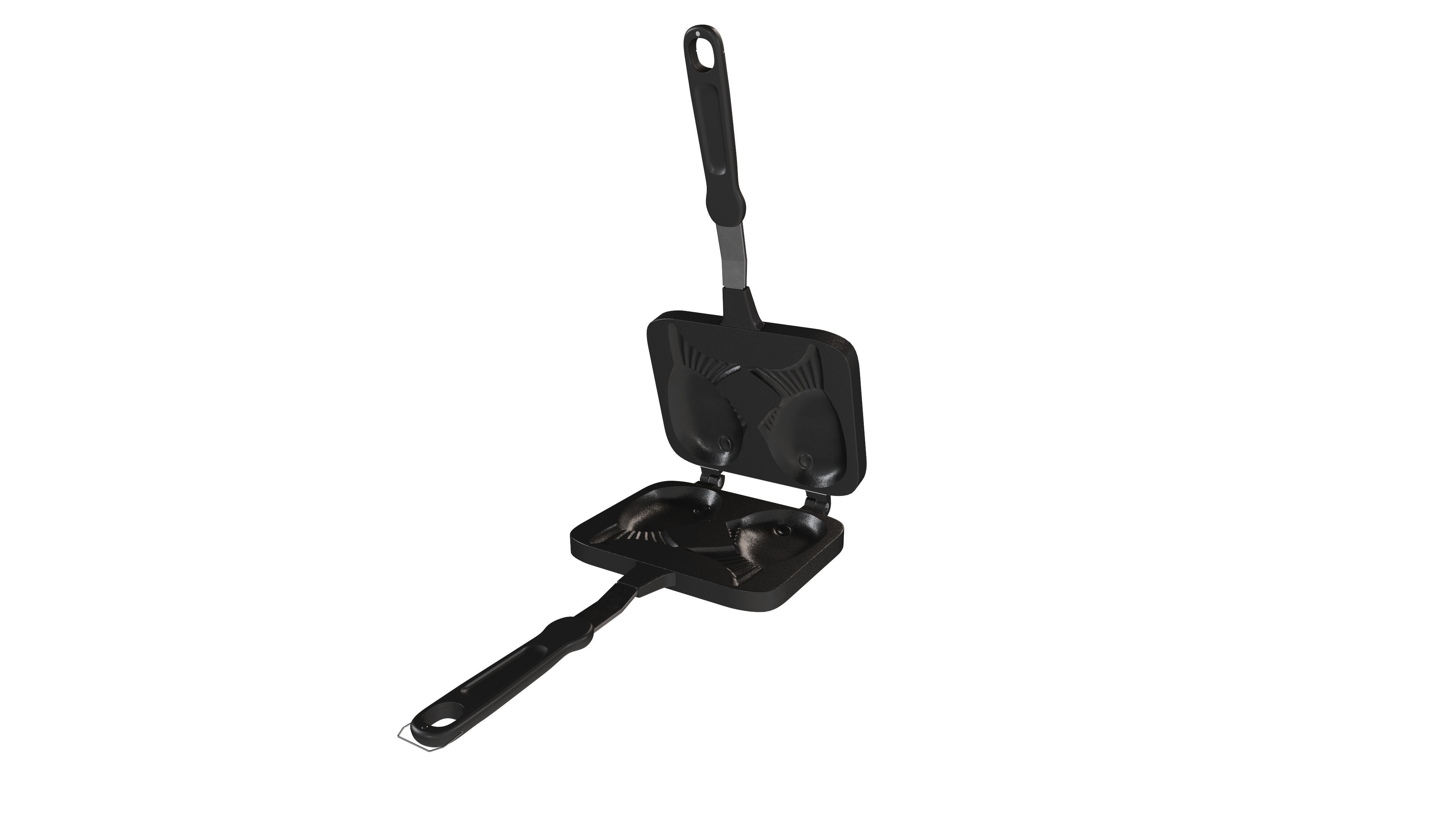 Fish Shape Cookie Maker 3D Model 3D model_11