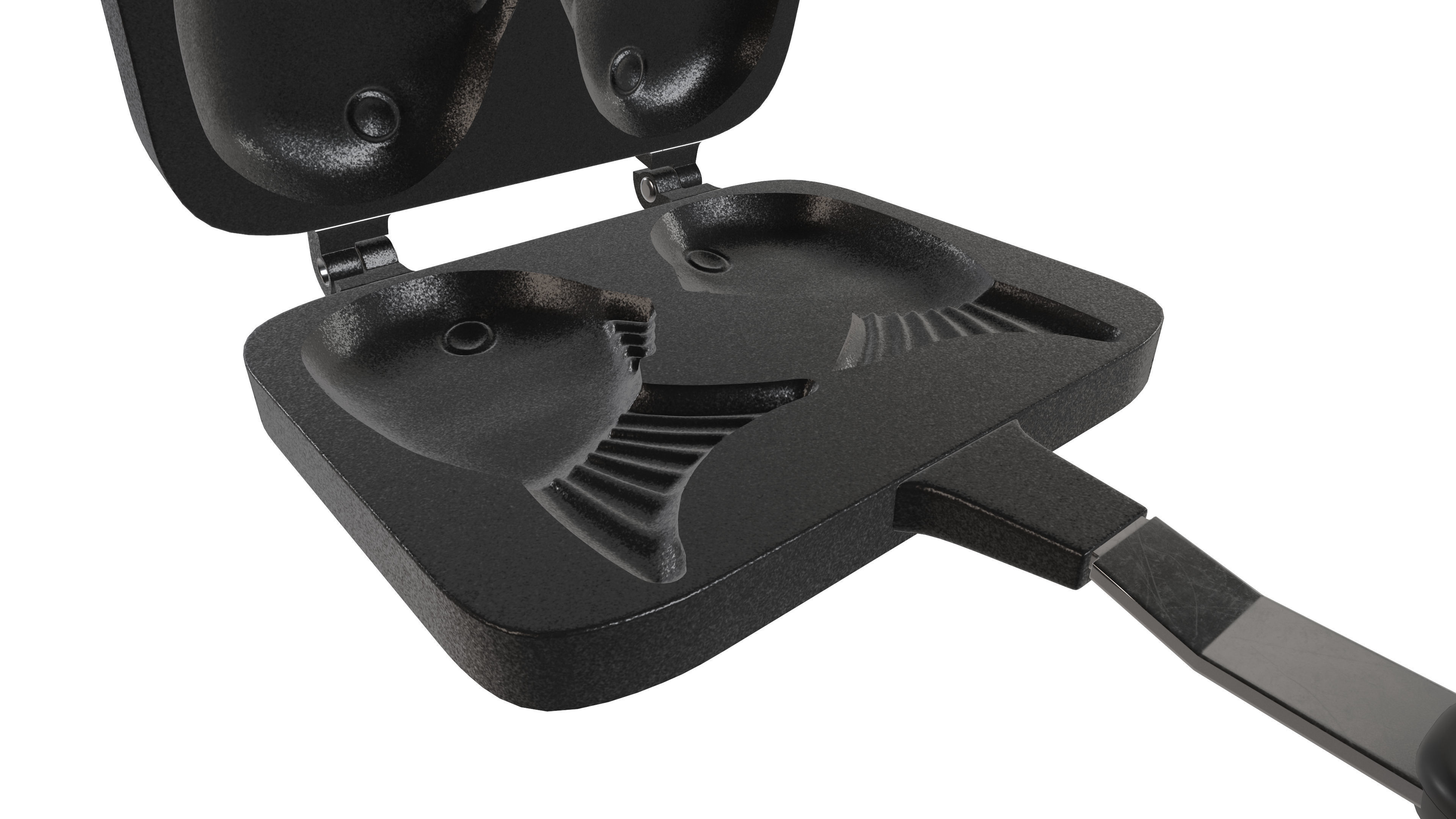 Fish Shape Cookie Maker 3D Model 3D model_8