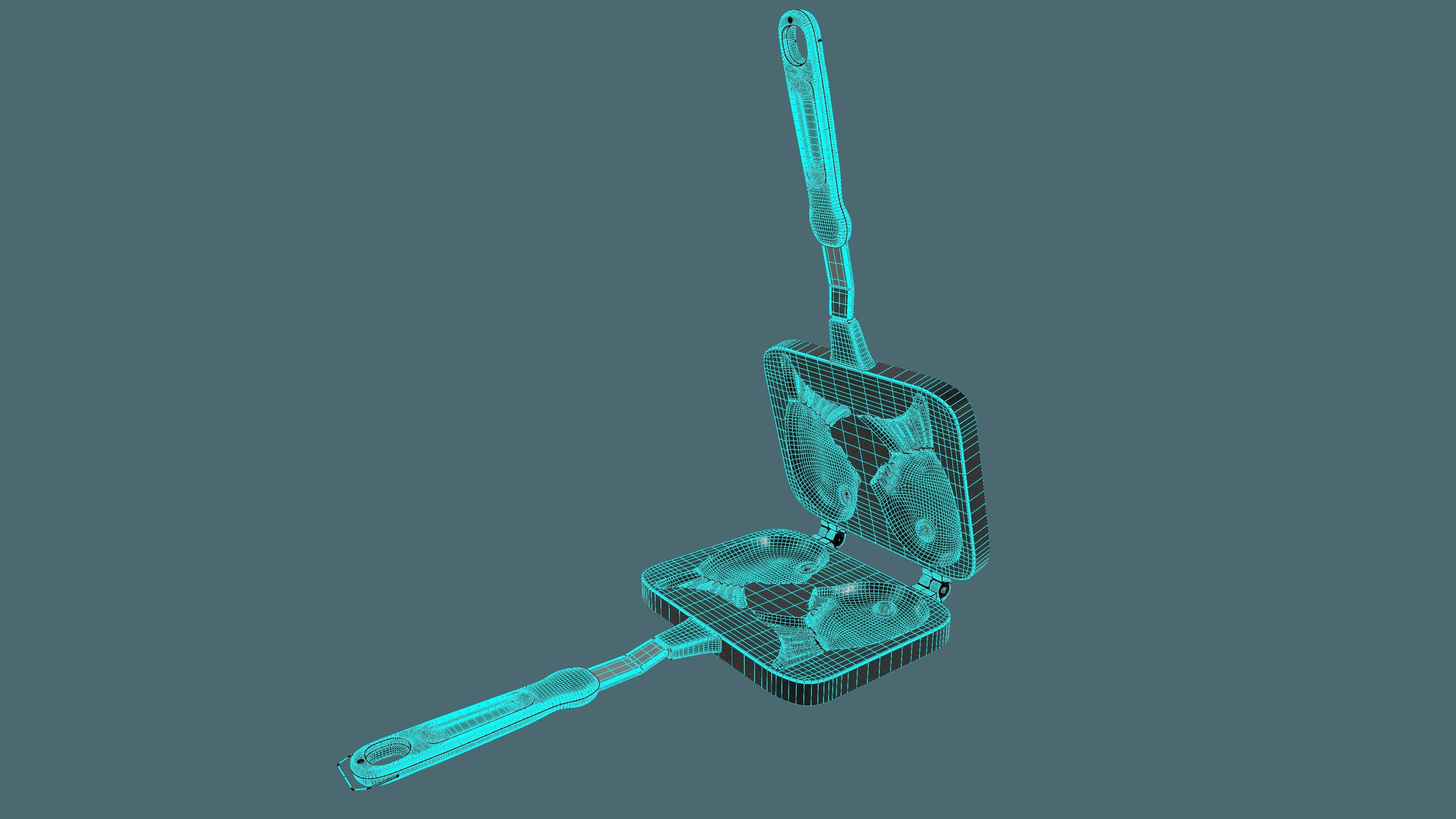 Fish Shape Cookie Maker 3D Model 3D model_12