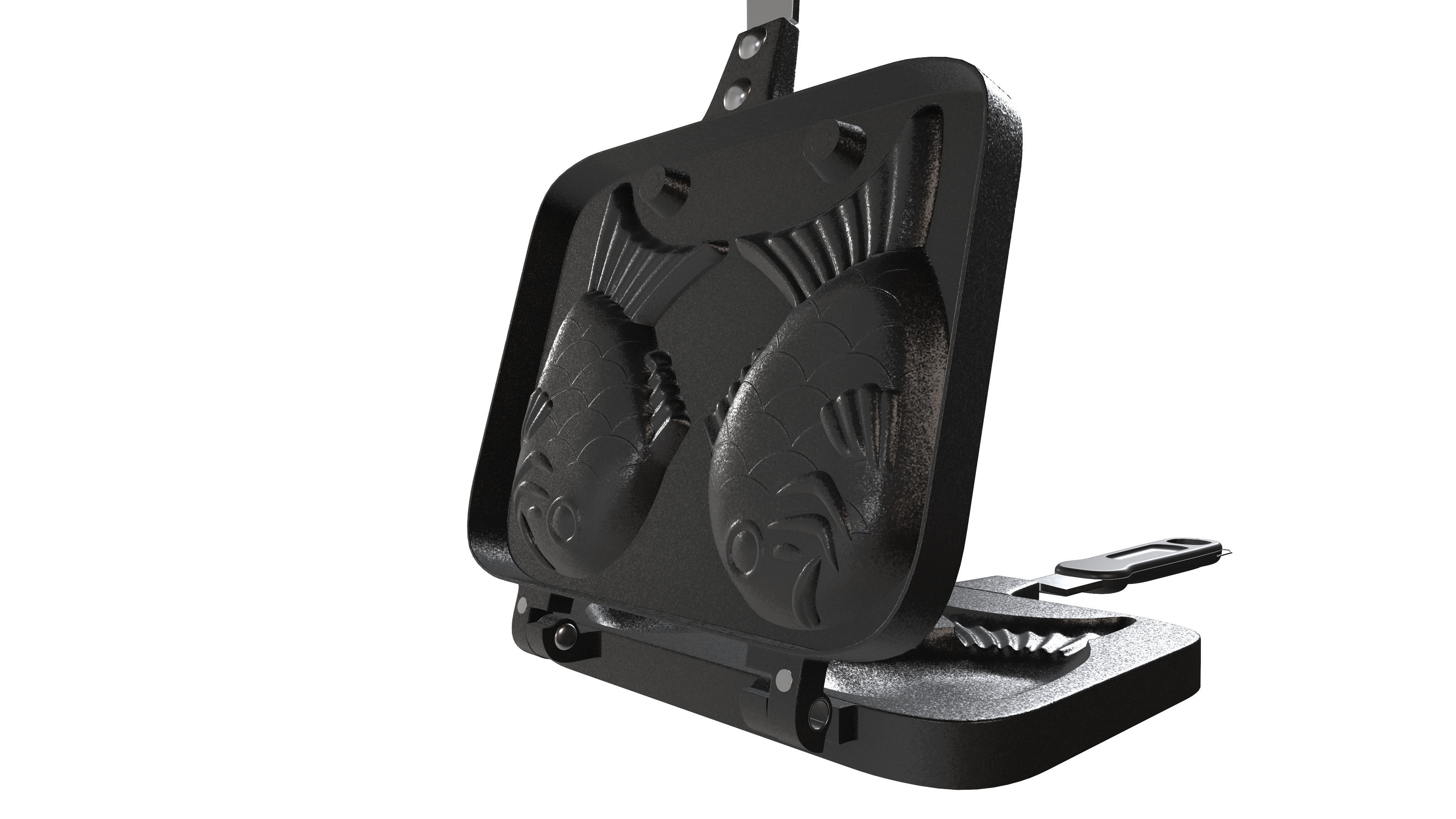 Fish Shape Cookie Maker 3D Model 3D model_9