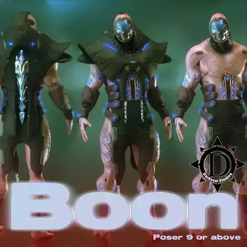 Boon for Poser 3D model