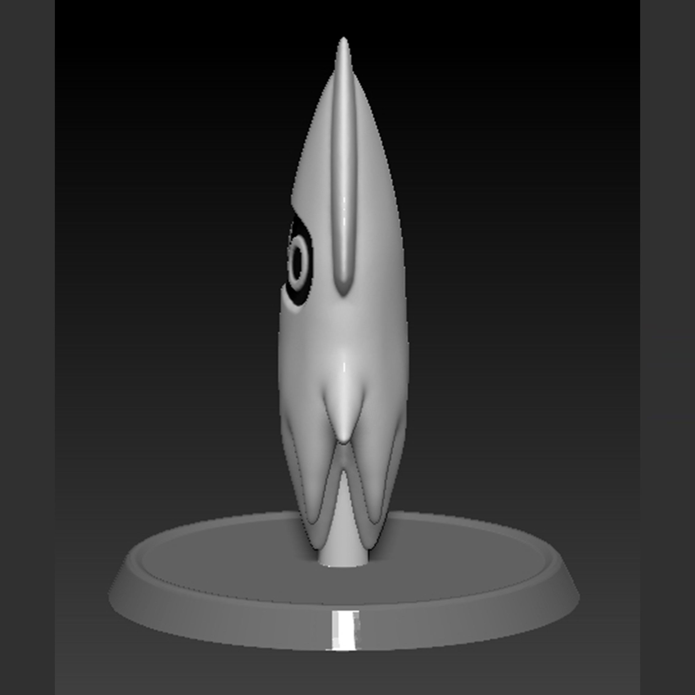 Blooper Squid Mario 3D print model_5