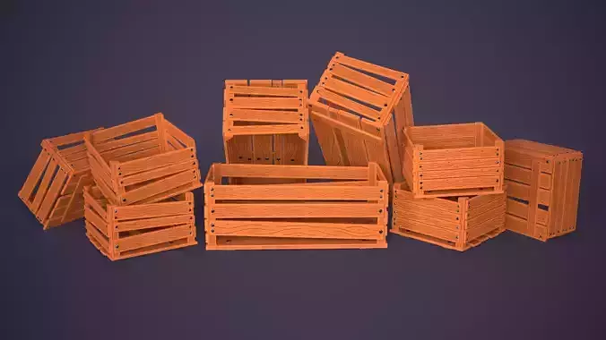 Wooden crate pack