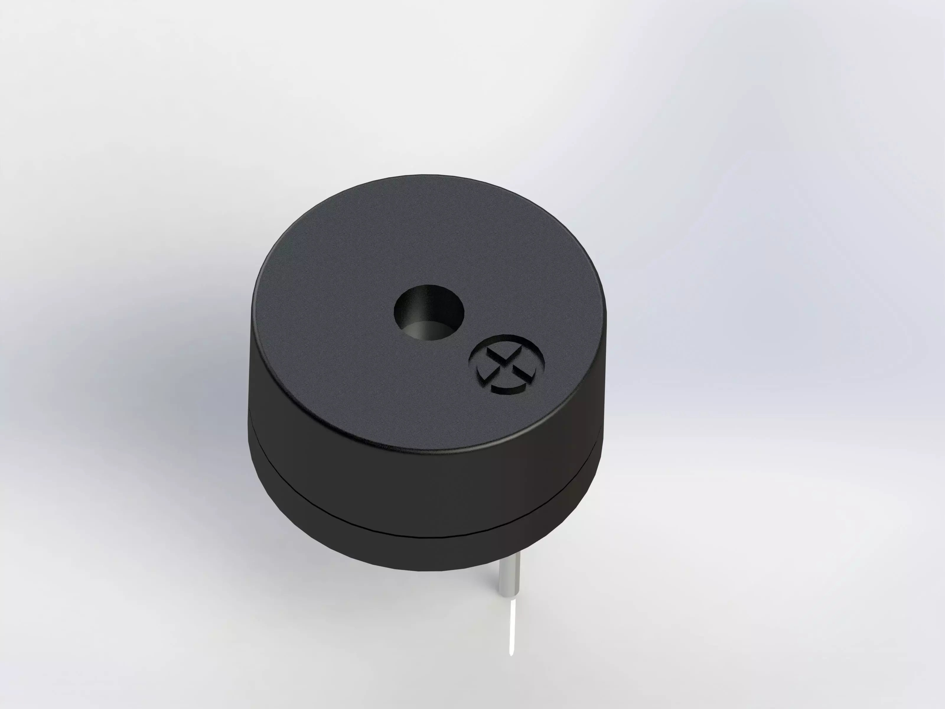 Buzzer button 3D model_0
