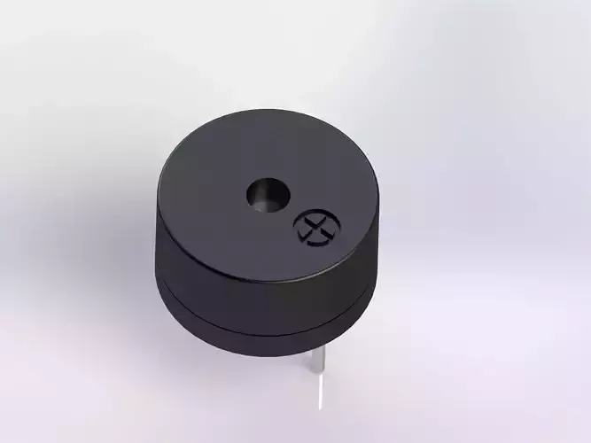 Buzzer button 3D model