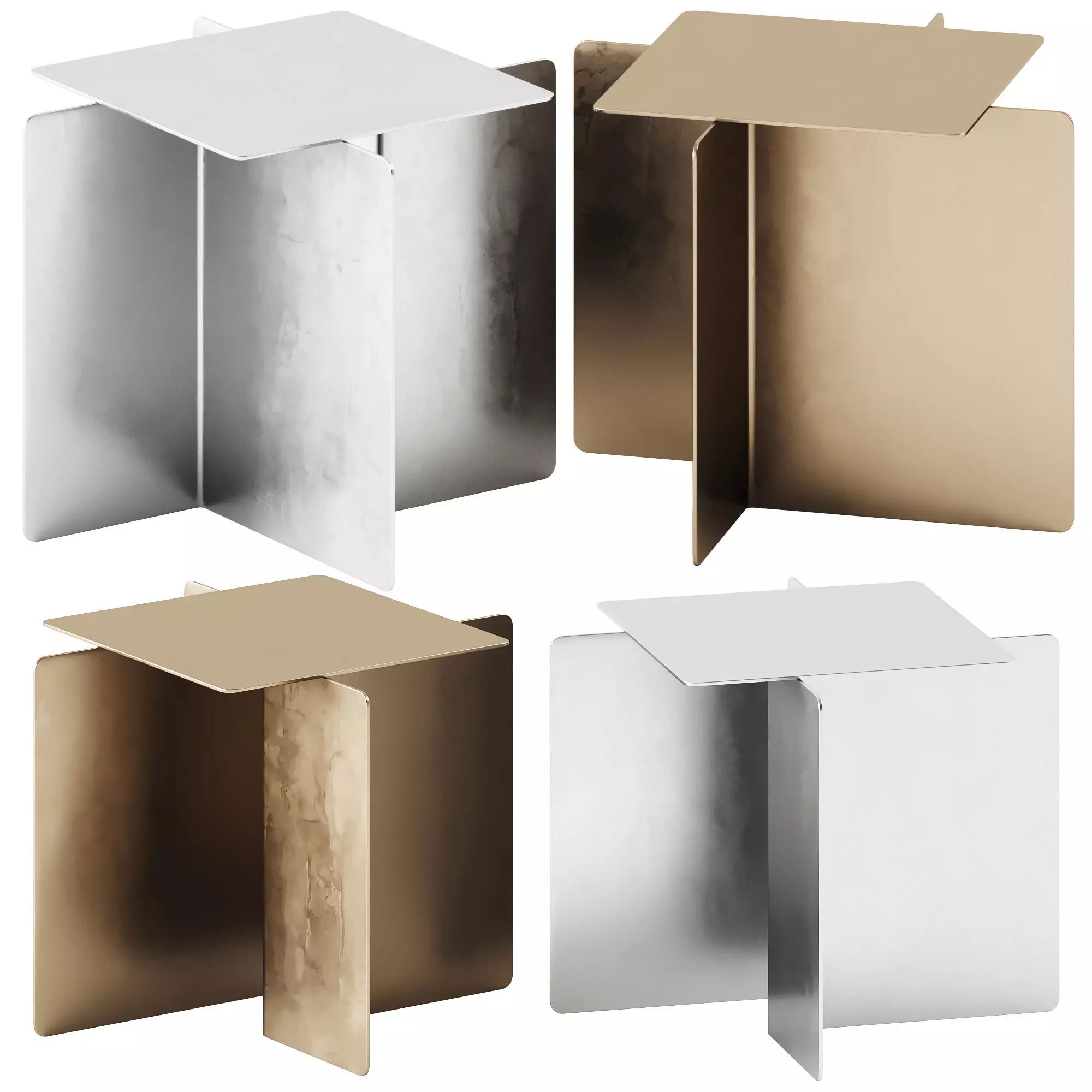 KRAK Side Table by Karim Rashid 3D model_0