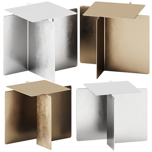 KRAK Side Table by Karim Rashid 3D model