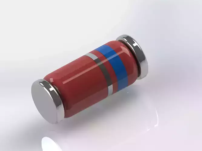 SMD Zener diode 3D model