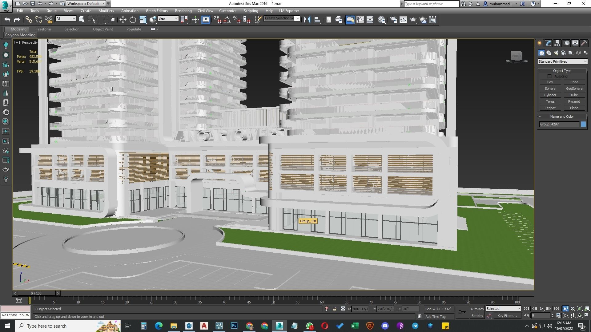 building skyscraper architecture building 3d model 3D model_51