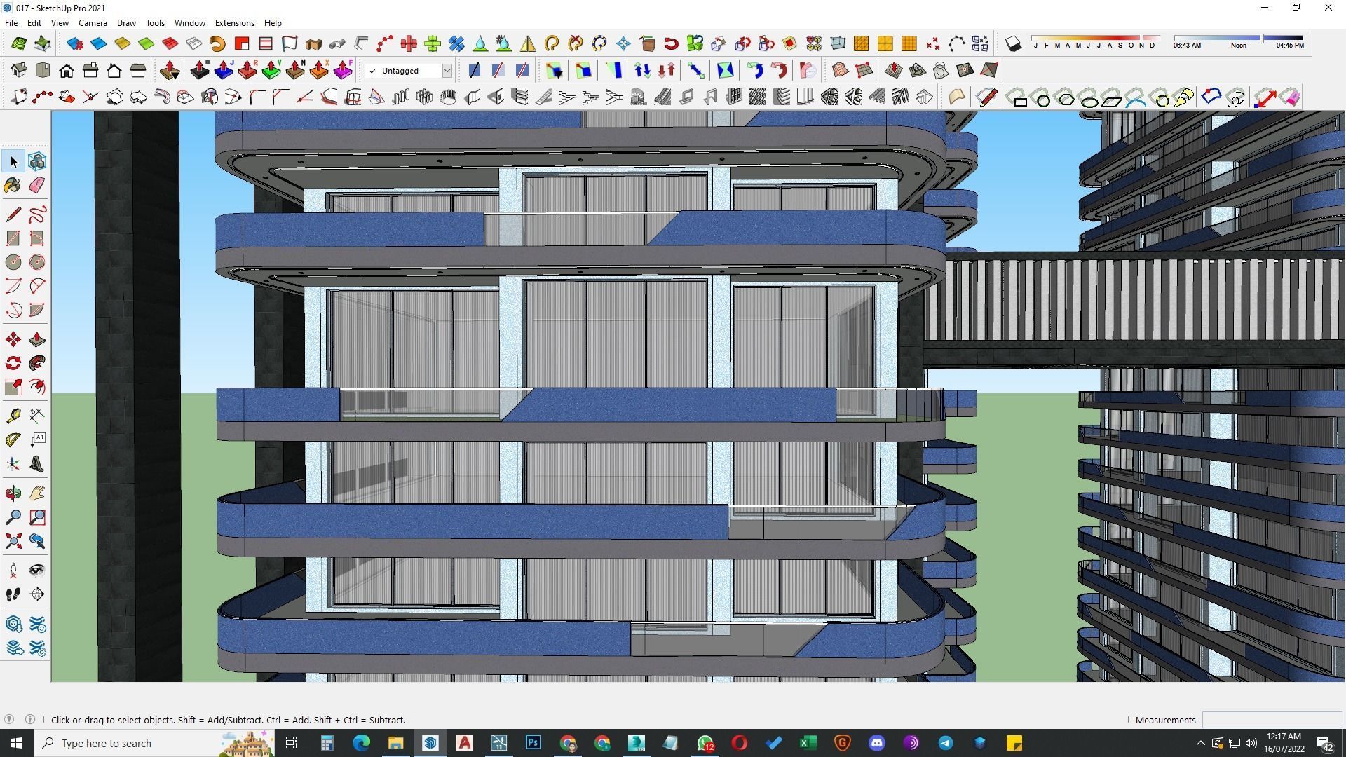 building skyscraper architecture building 3d model 3D model_63