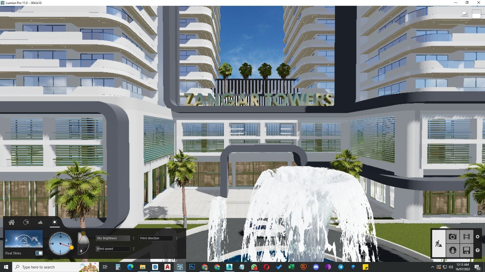 building skyscraper architecture building 3d model 3D model_23