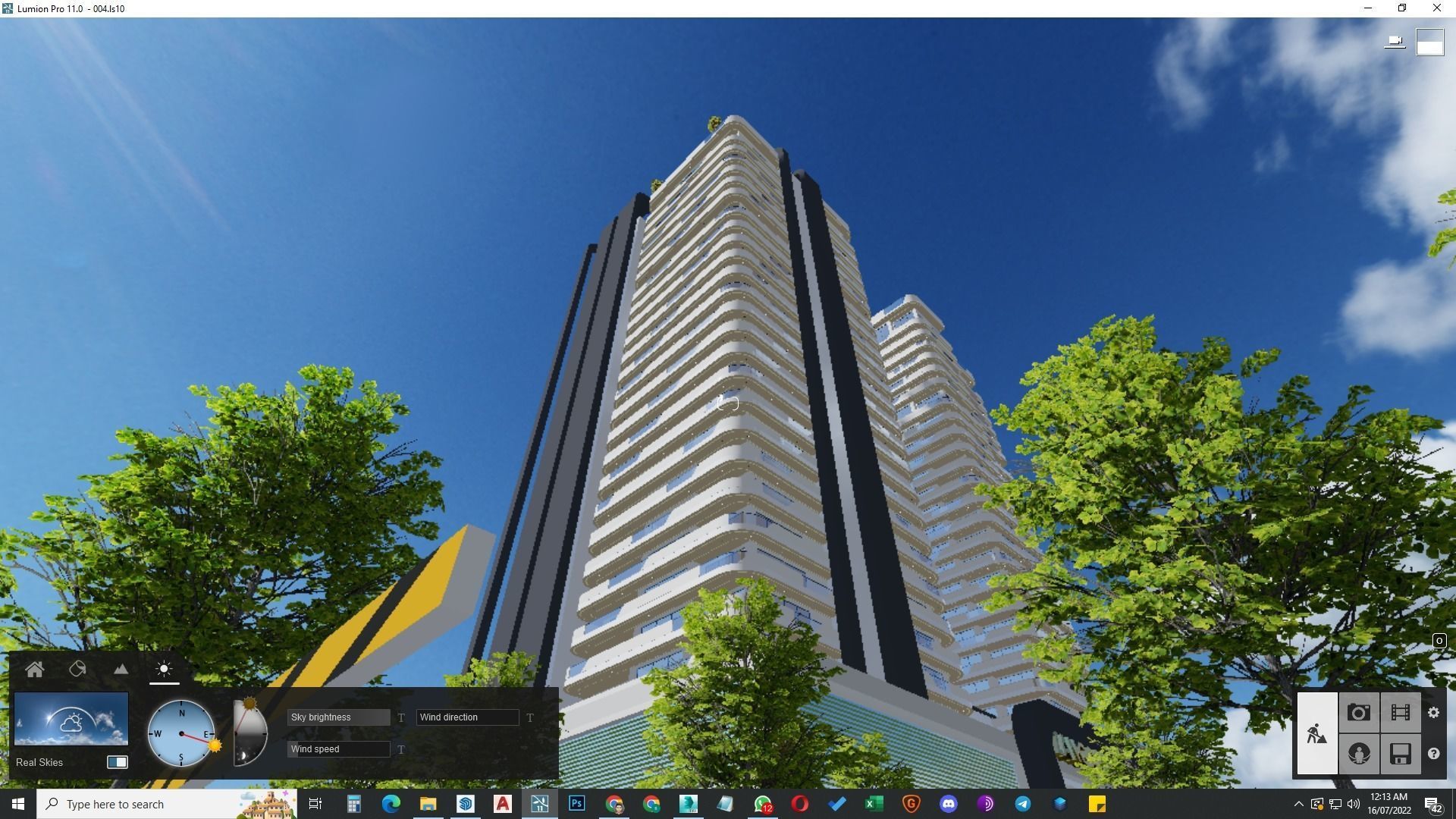 building skyscraper architecture building 3d model 3D model_13